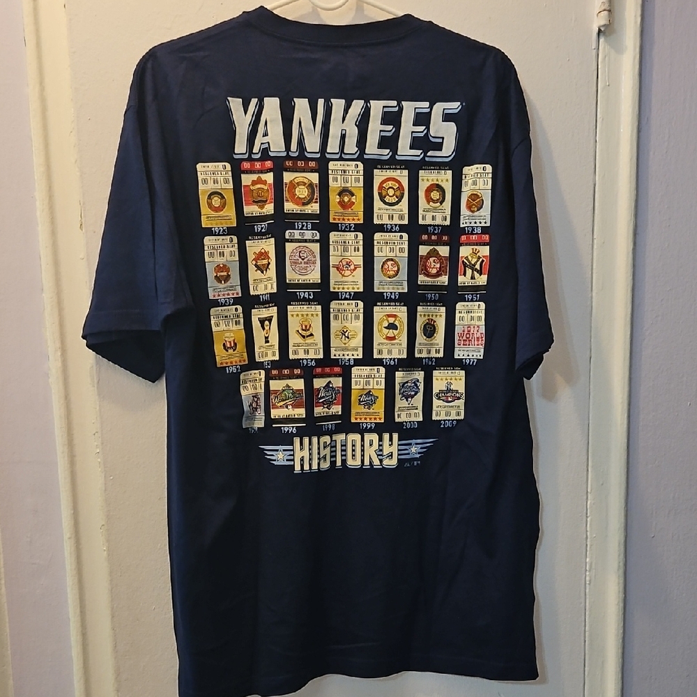 MLB NY Yankees Heritage Ticket Tee